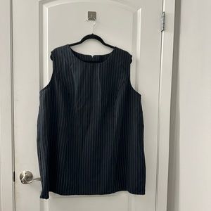 Vintage Pin Striped Mini Dress